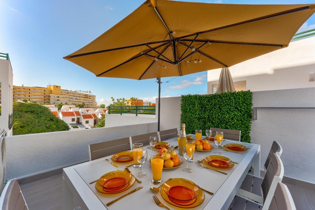 Exclusive 2Bedrm Aircon 200M Beach Costa Adeje Exteriör bild